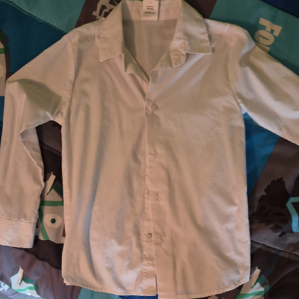 Classic White Men's Shirt